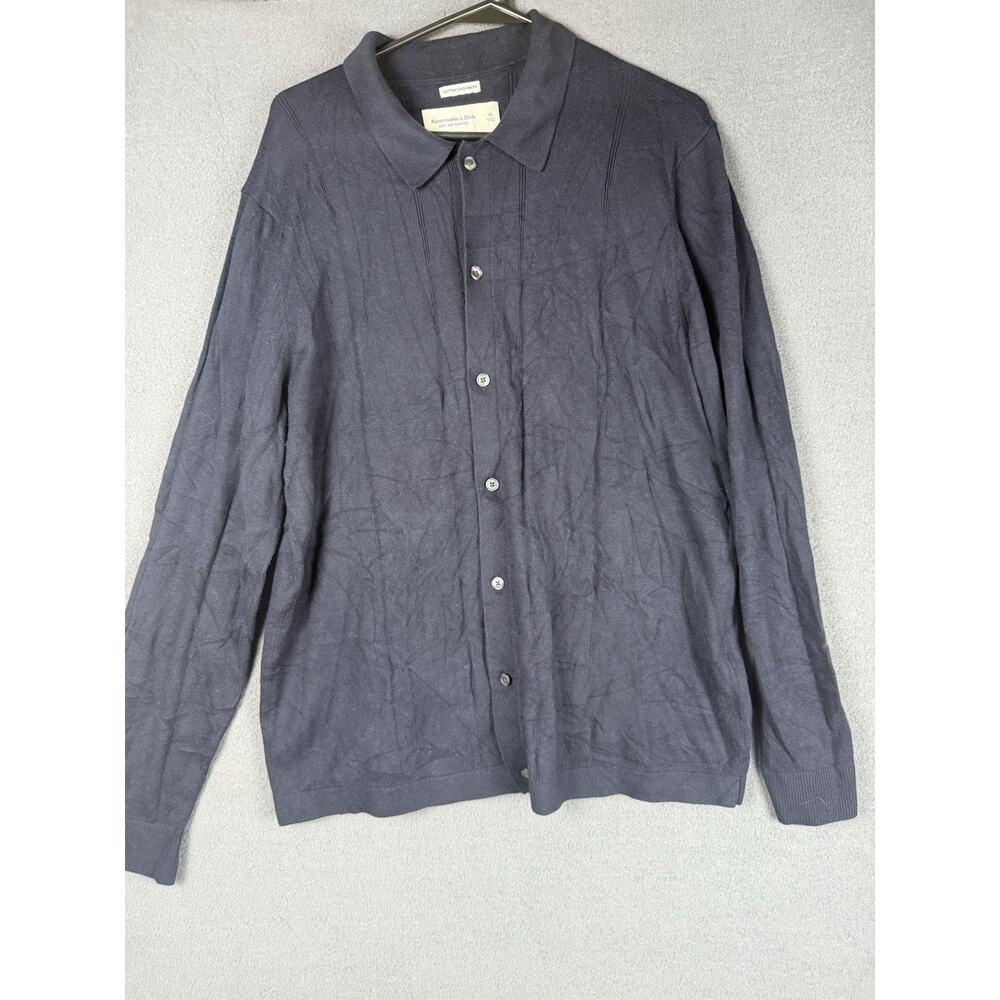 Abercrombie And Fitch Soft A&F Collared Cardigan … - image 1